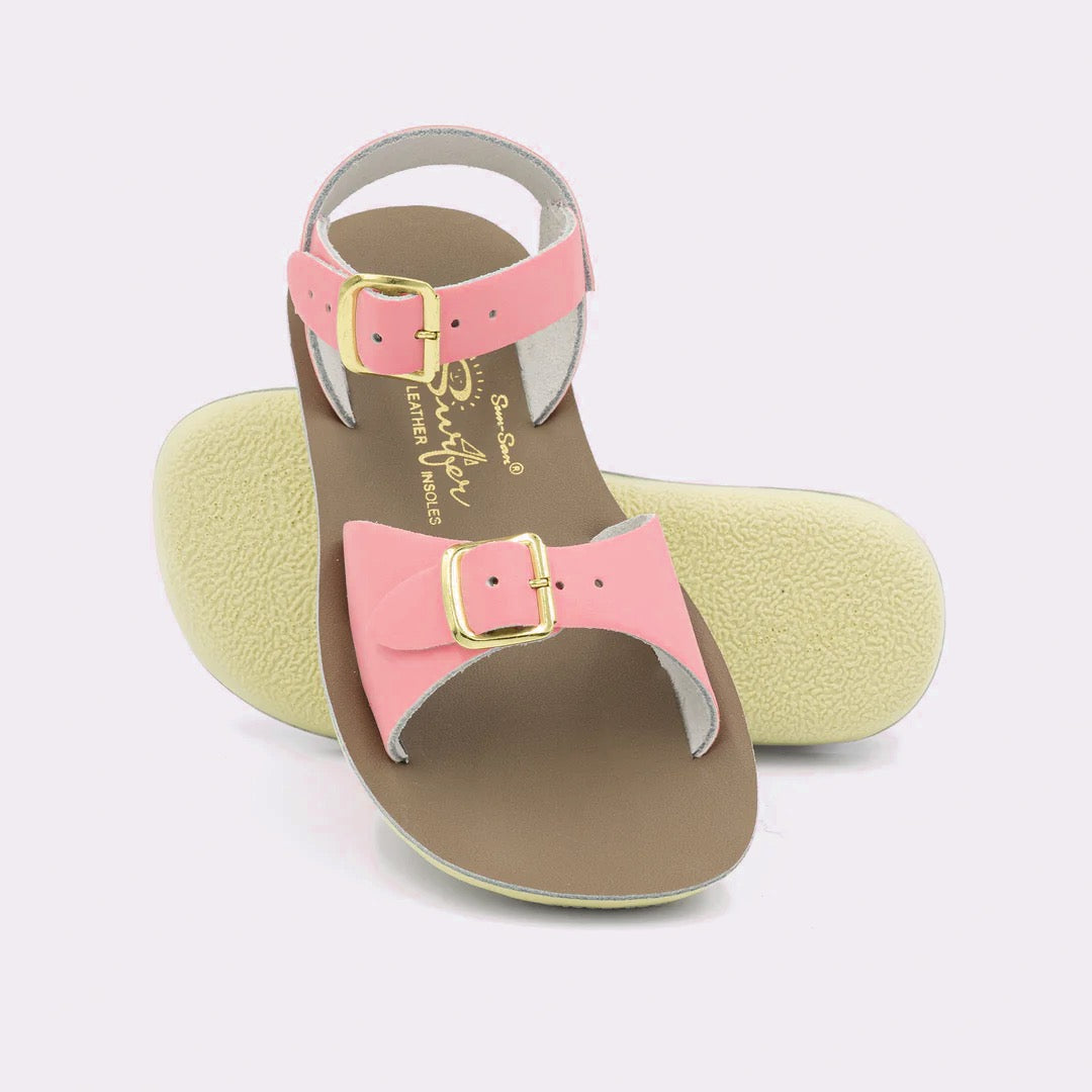 Sun San Surfer - Pink & Tan