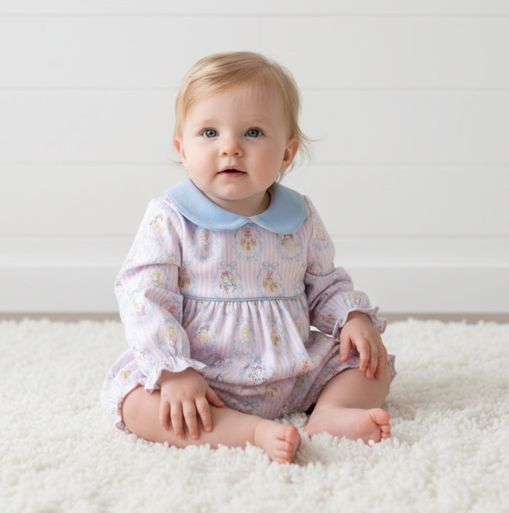Royal Scalloped Collar Bubble