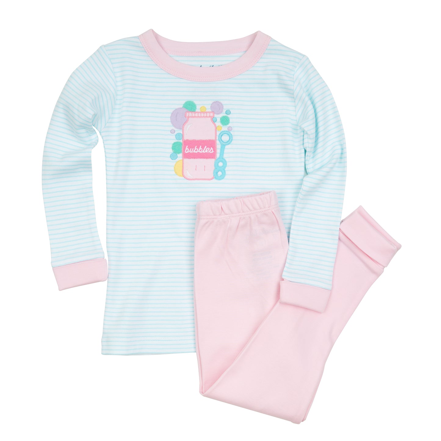 Sweet Bubbles Appliqué Pajamas