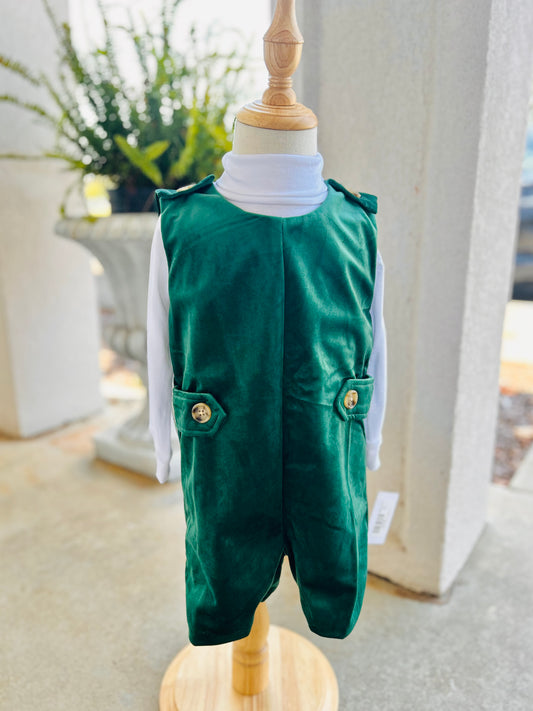 Rhett’s Green Velvet Shortall