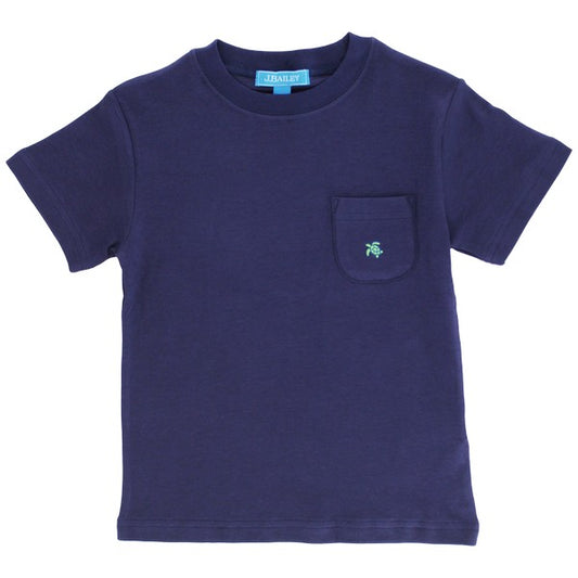 Jay's Navy Pocket Tee