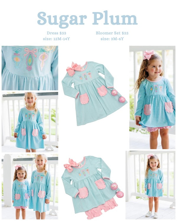 Sugar Plum Bloomer Set