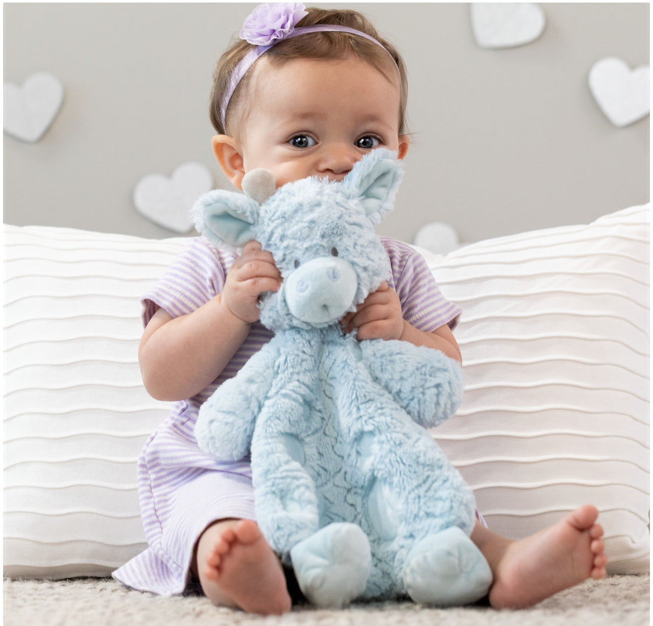 Griffin Giraffe Rattle Blankie