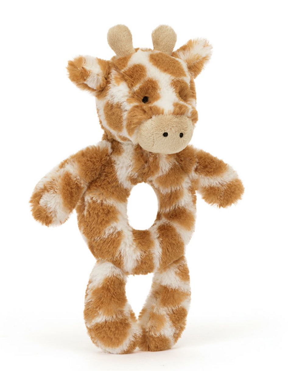 Bashful Giraffe Ring Rattle