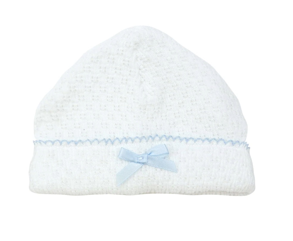 Paty Saylor Beanie White/Blue