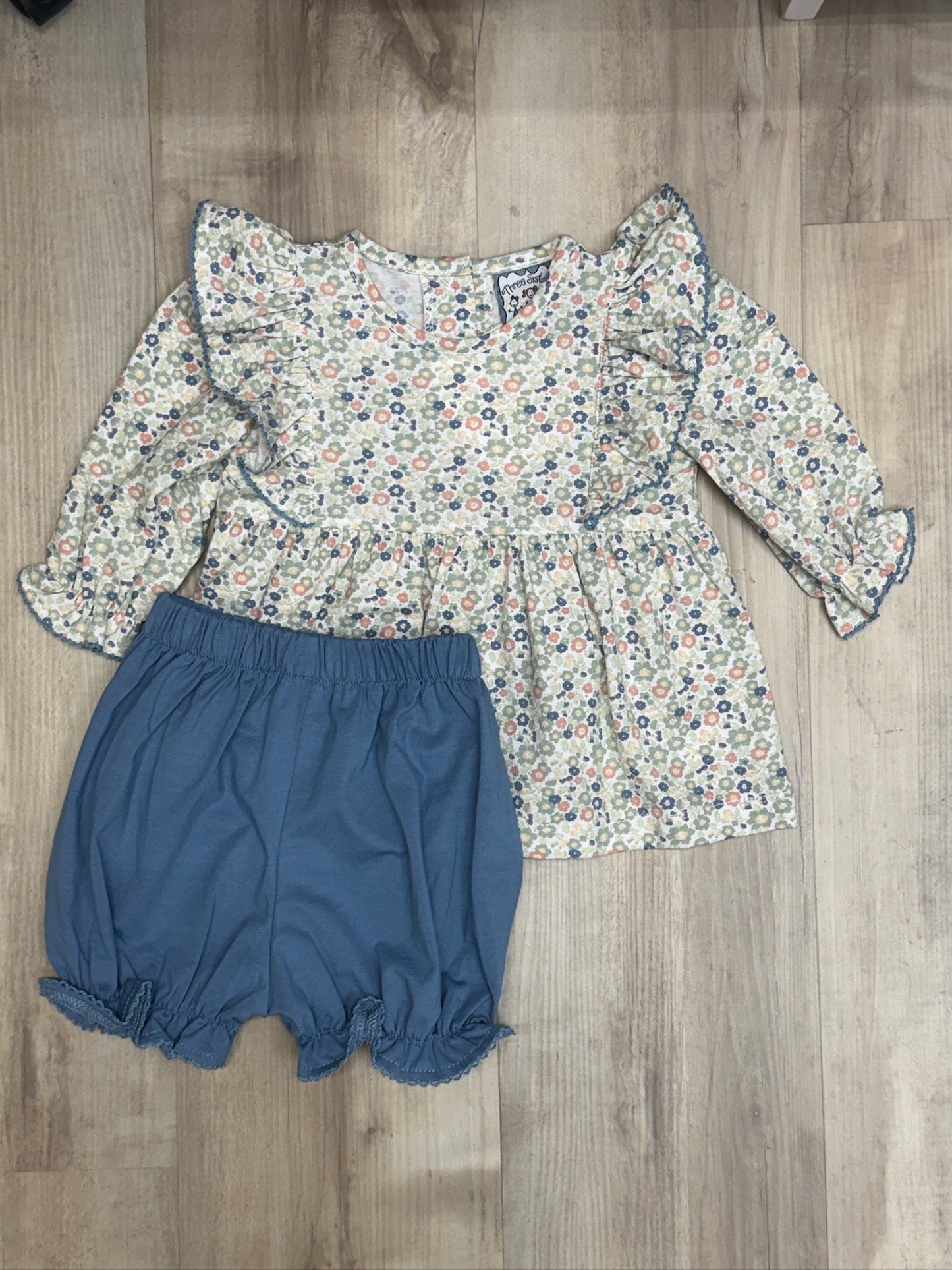 Vintage Ditsy Bloomer Set