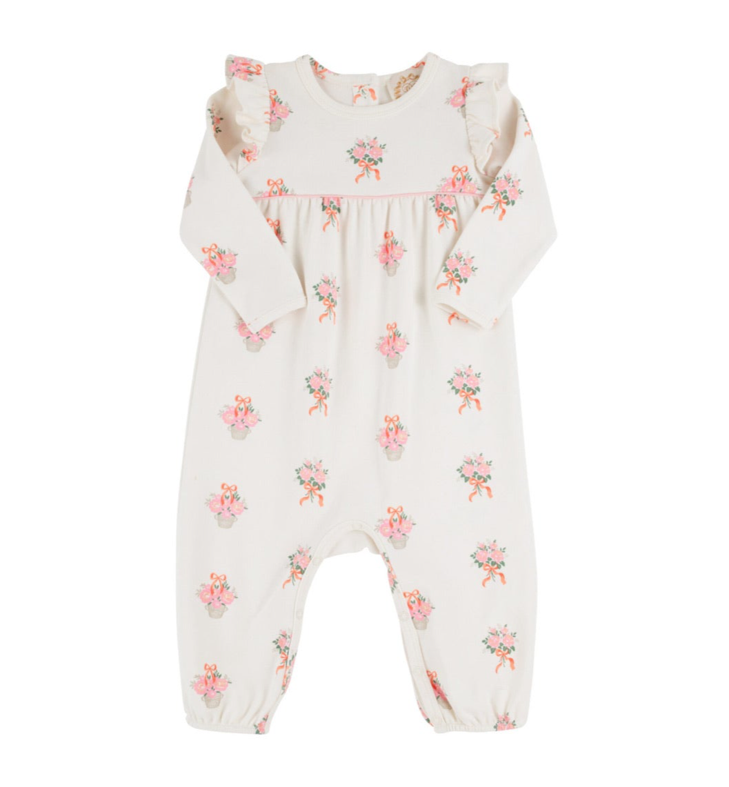 Leigh Ann Angel Sleeve Romper #4949