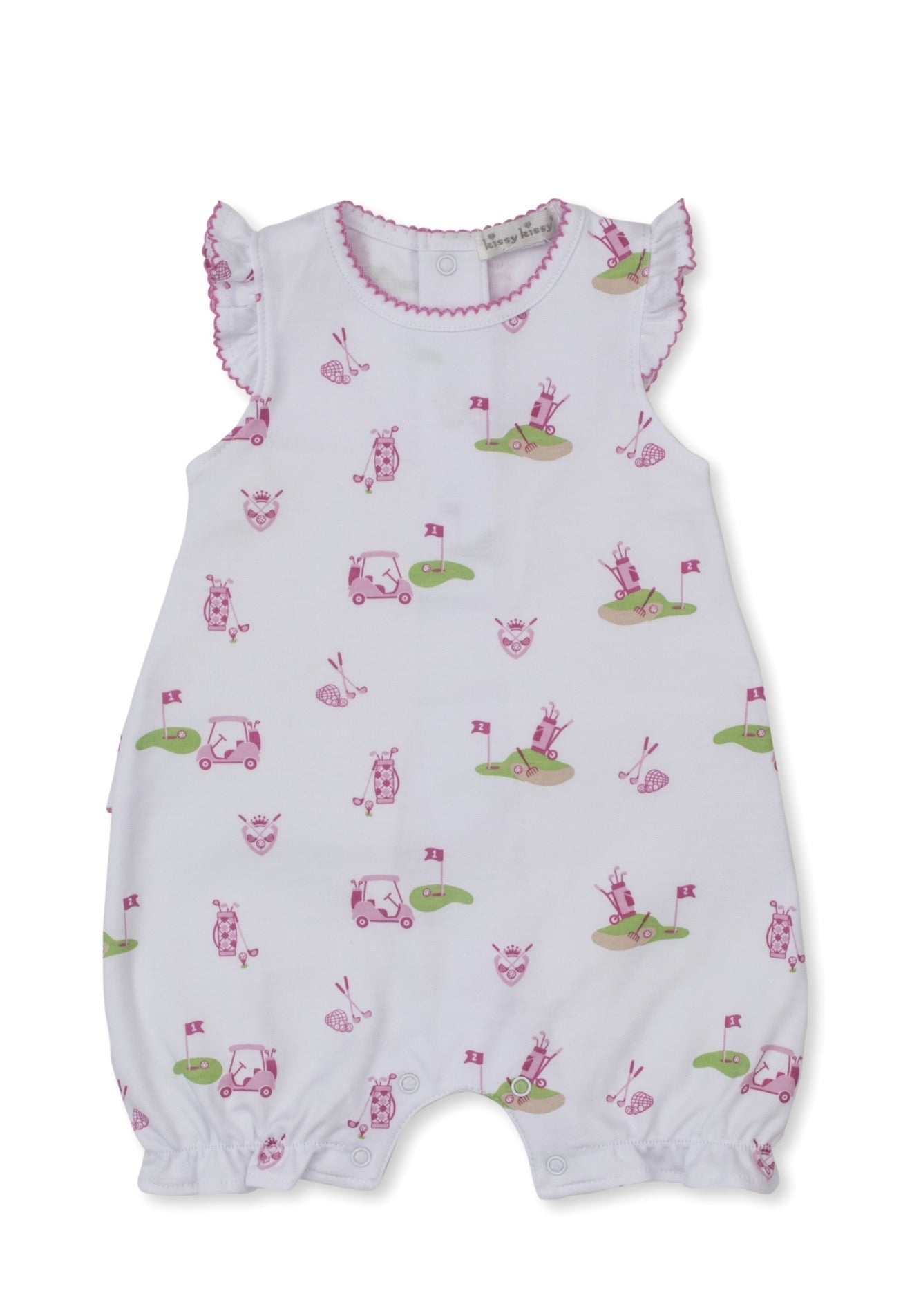 Pink Golf Champs Ruffle Bubble