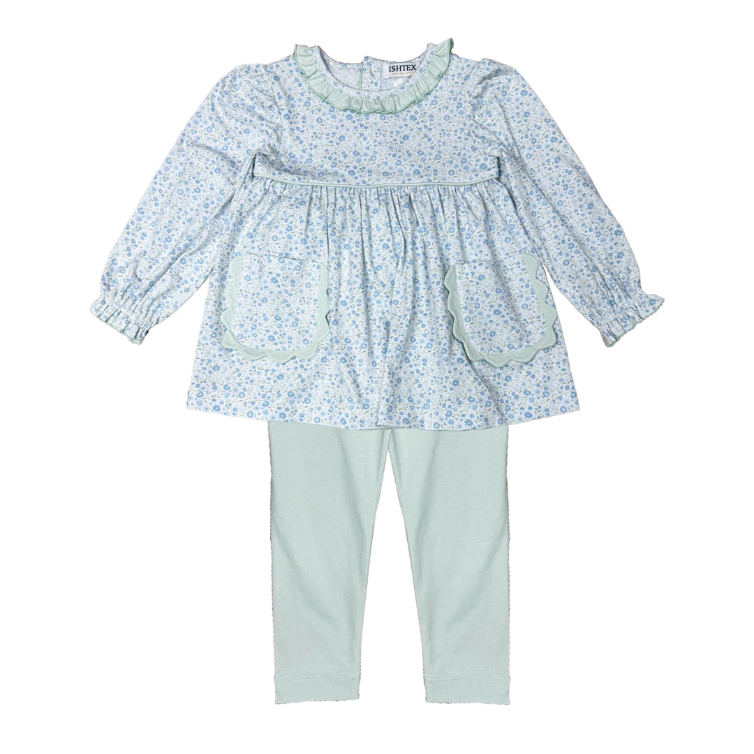 Audrey’s Floral Pant Set