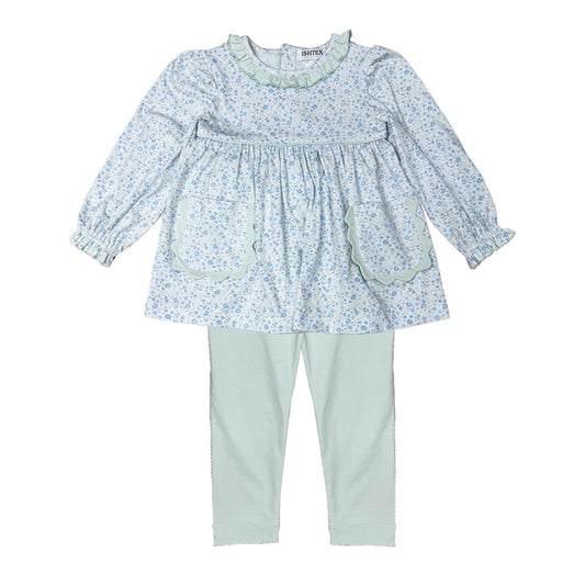 Audrey’s Floral Pant Set