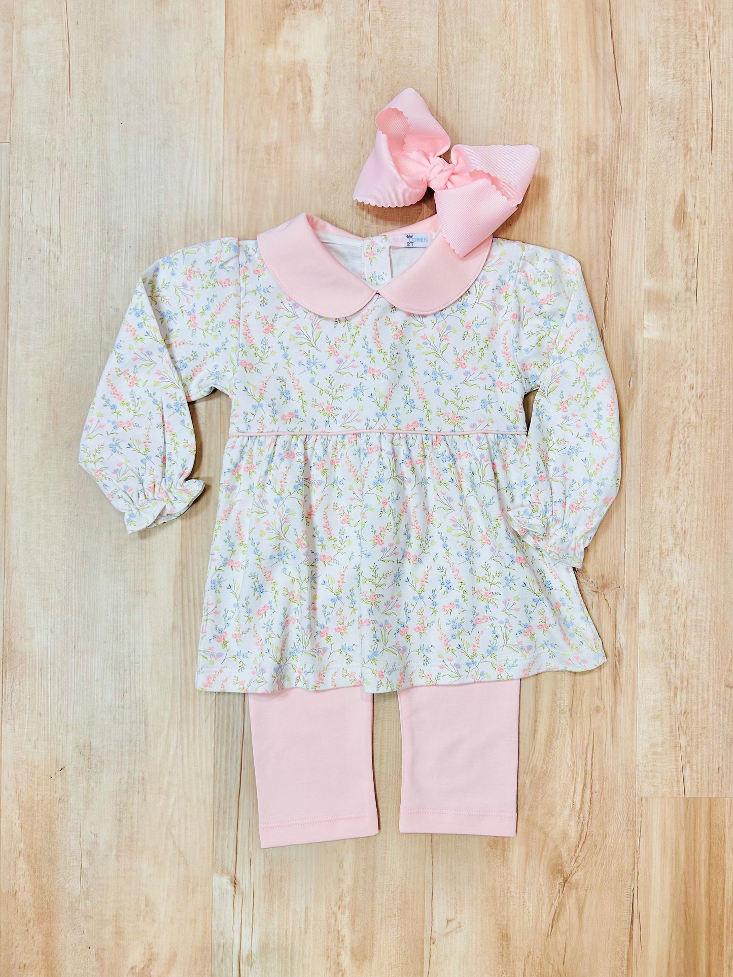 Vivian Floral Pants Set