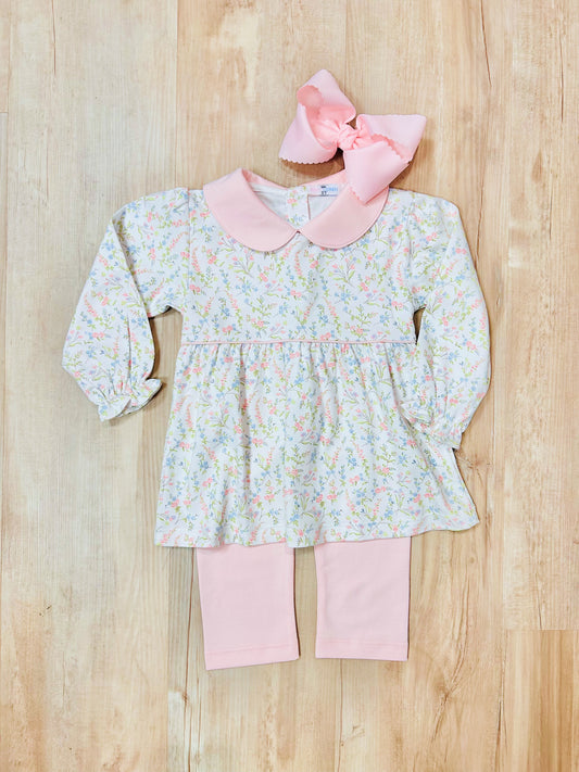 Vivian Floral Pants Set