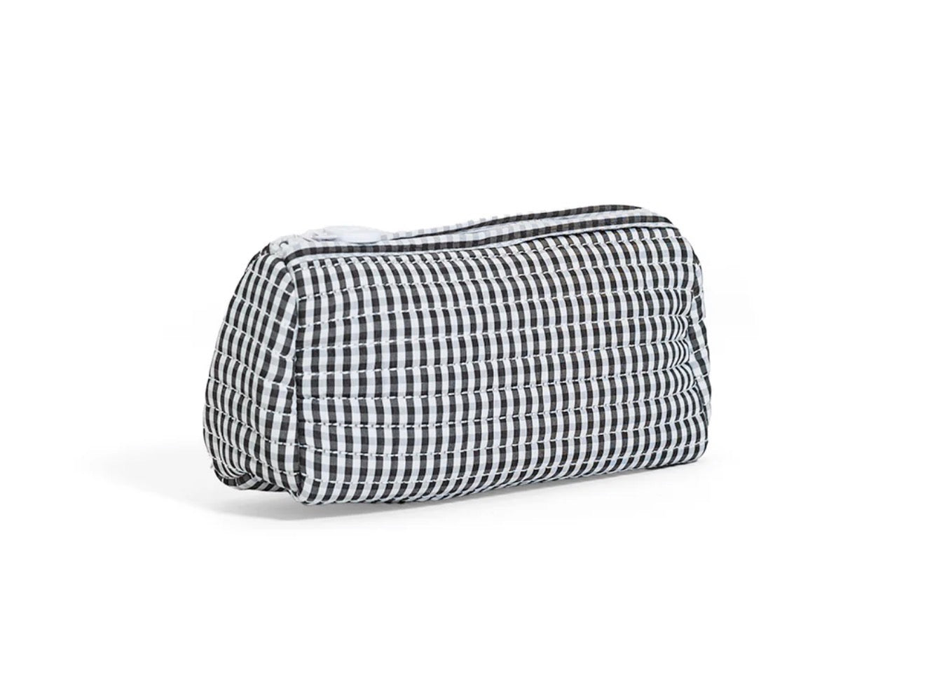 TRVL Quilted Black Pochette Bag