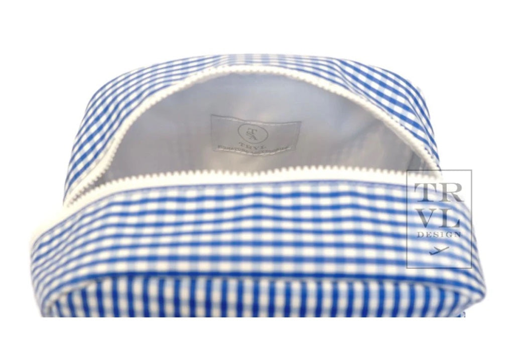 TRVL Royal Blue Gingham