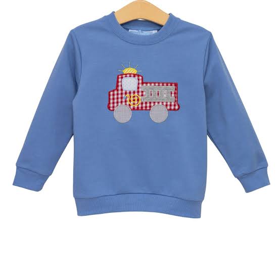Toddler Firetruck Sweatshirt