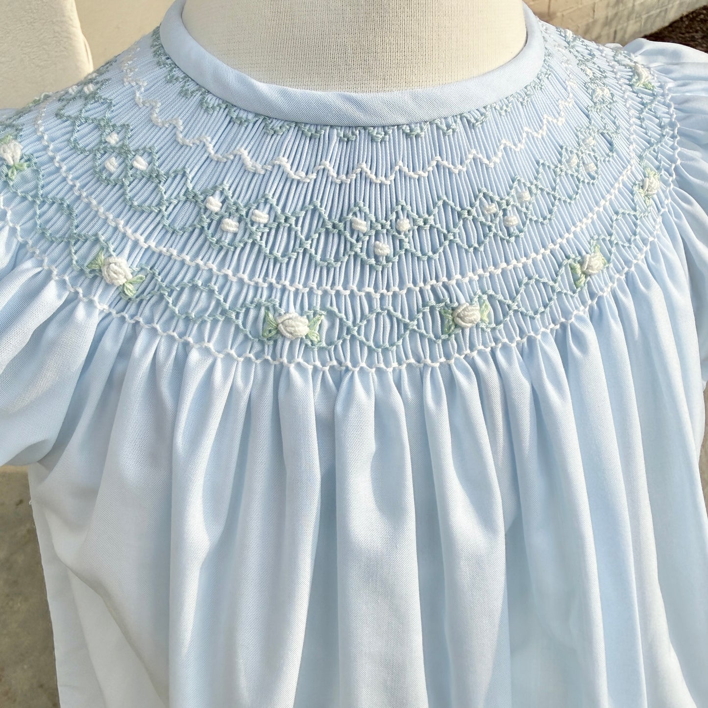Blaire's Smocked Bishop Dress