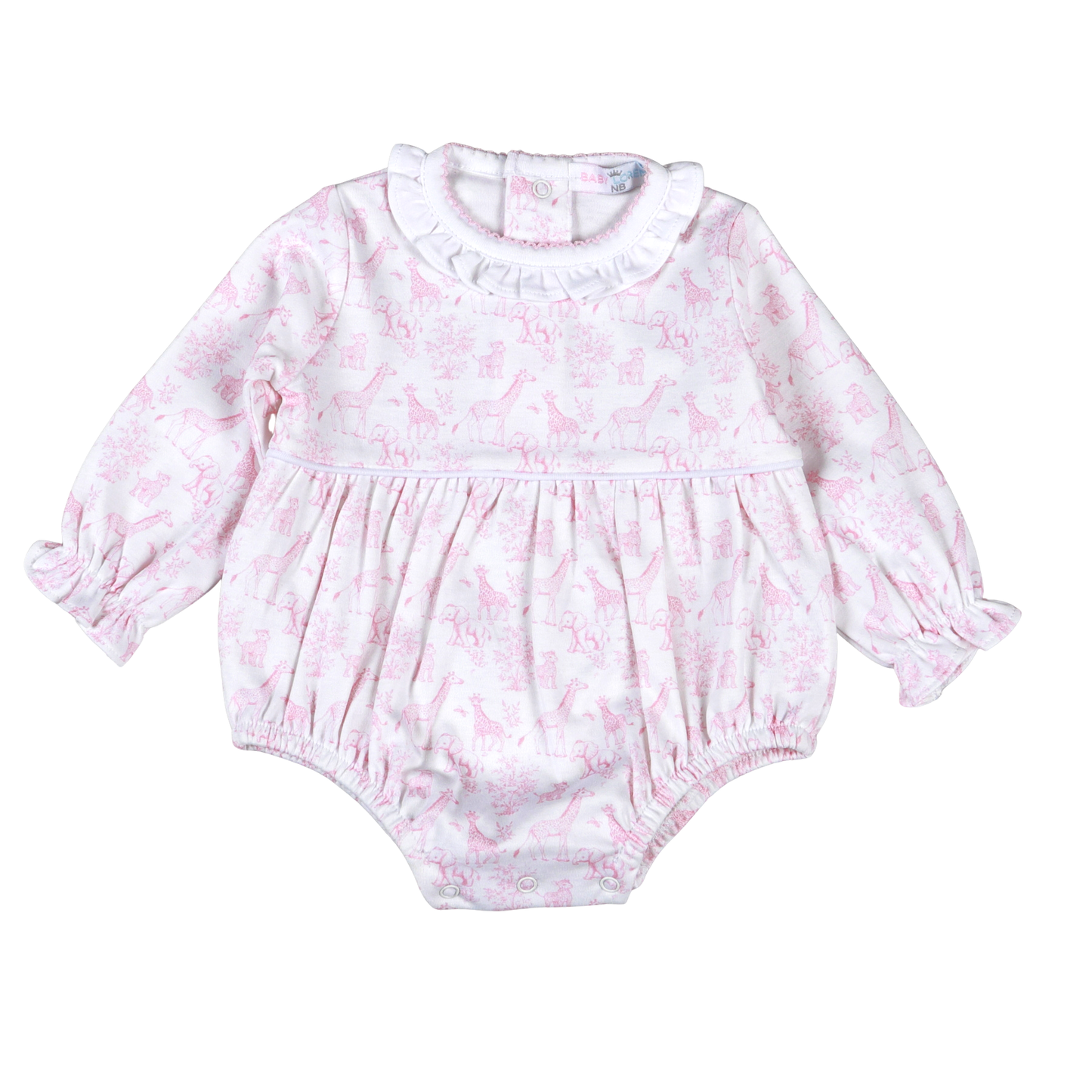 Baby Safari Ruffle Bubble