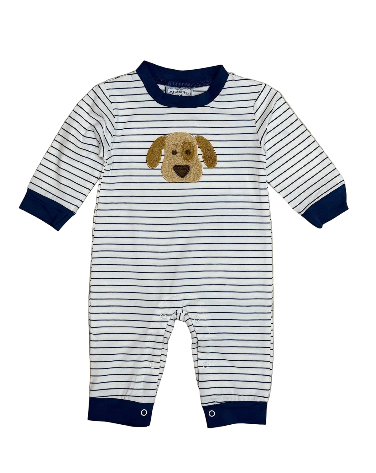 Puppy Applique Boys Romper