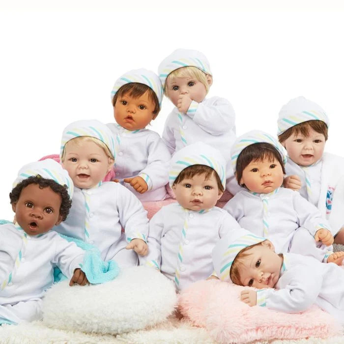 Newborn Nursery Doll - Brown Hair & Eyes