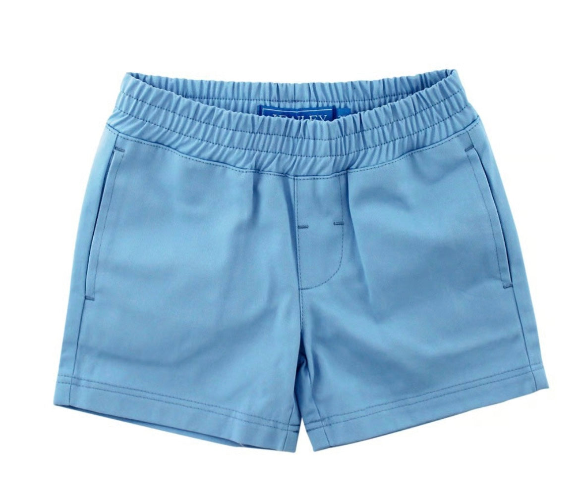 Seaside Pull On Short- Harbor Blue