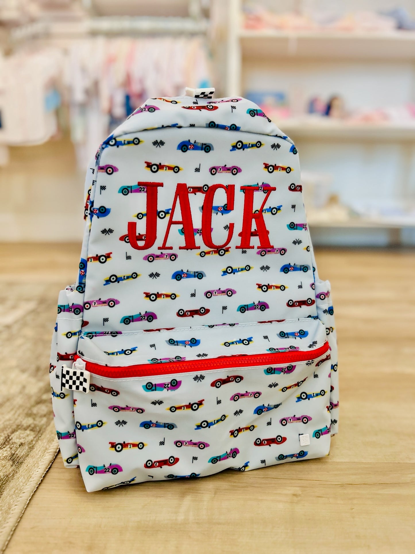 TRVL Racecar Backpack
