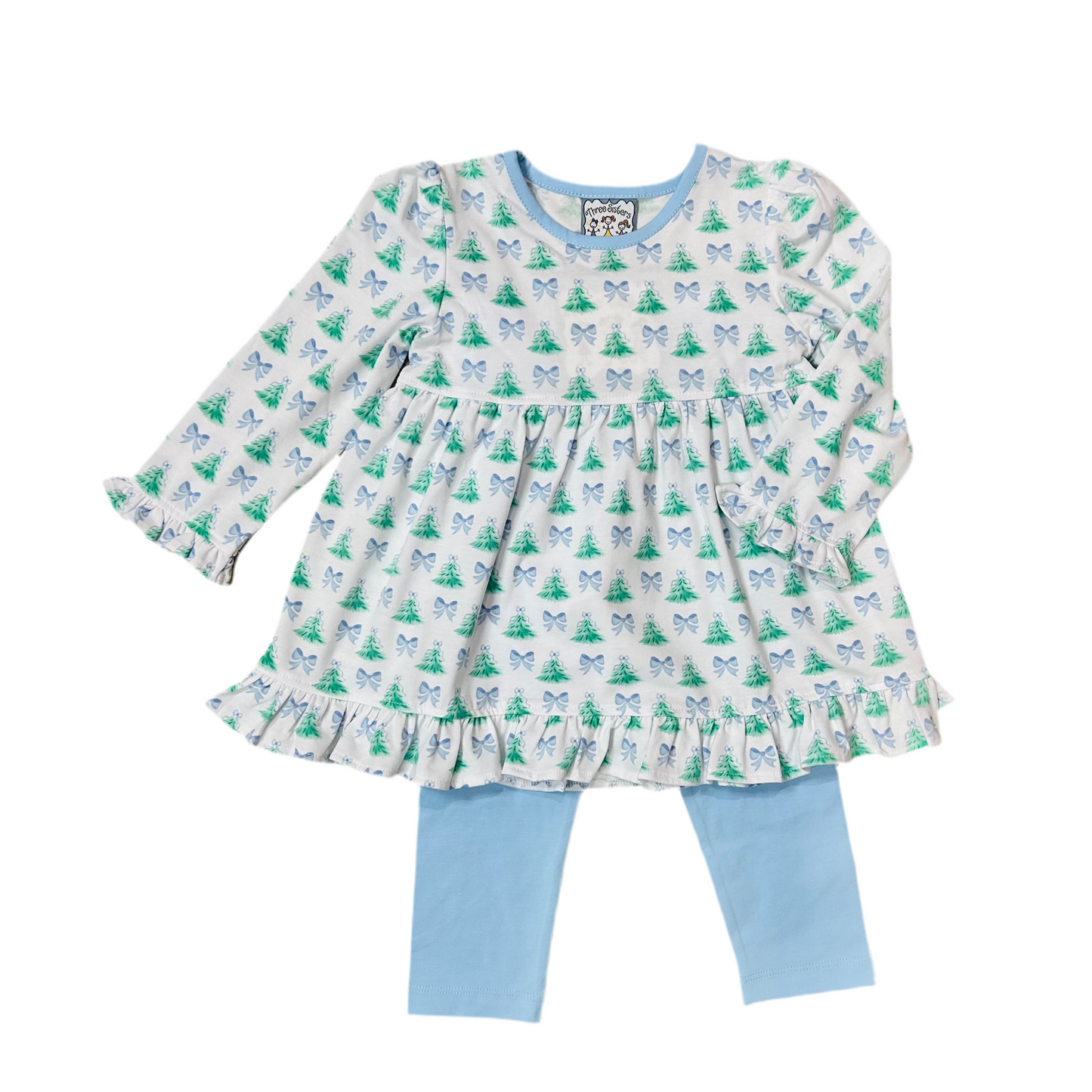 Natalie Christmas Tree Pants Set