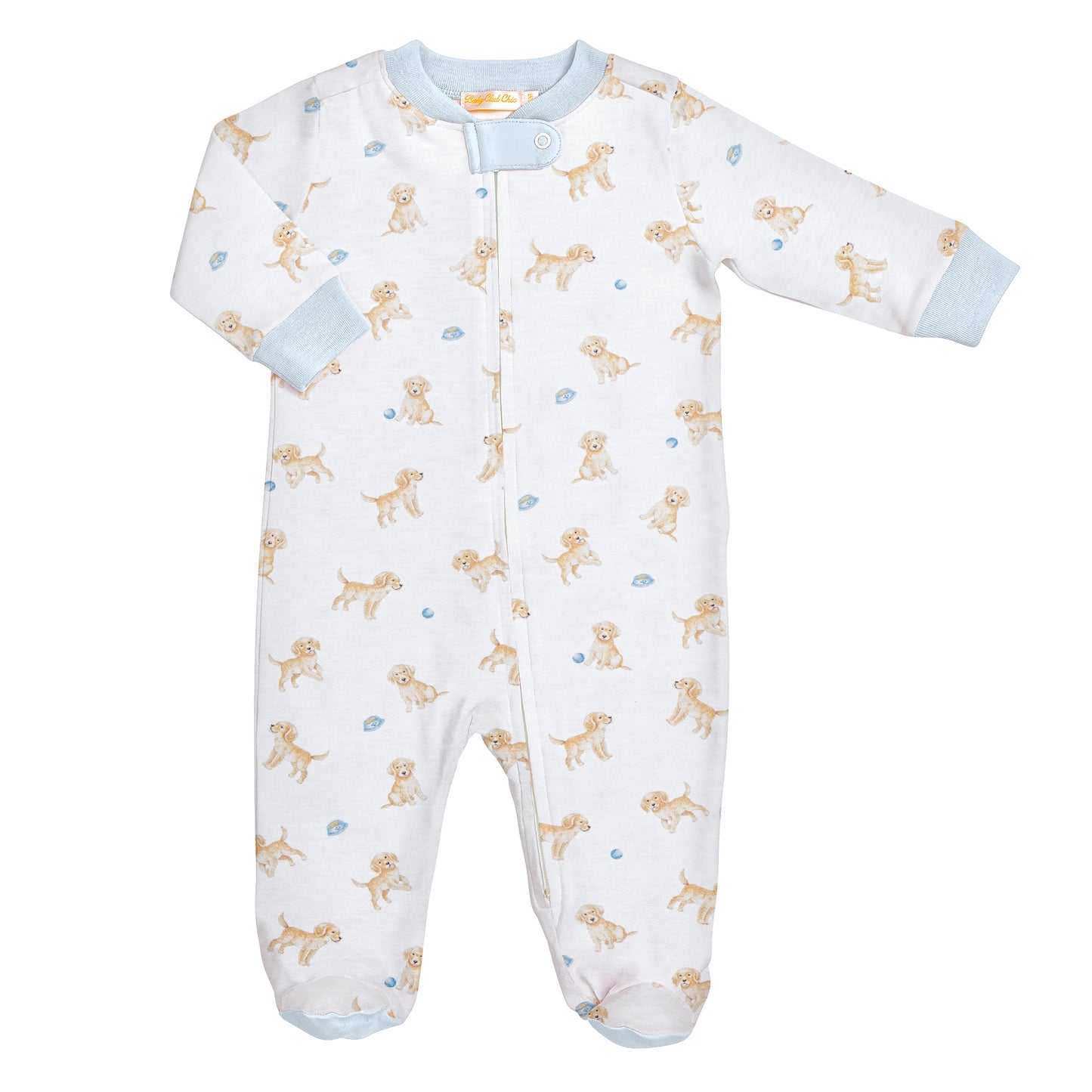 Tiny Puppies Zipper Footie