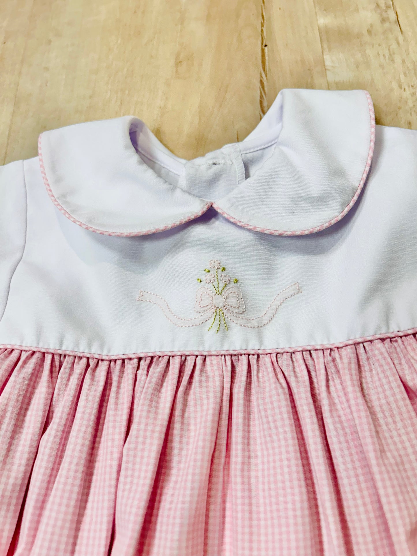 Taylor Pink Bow Longall
