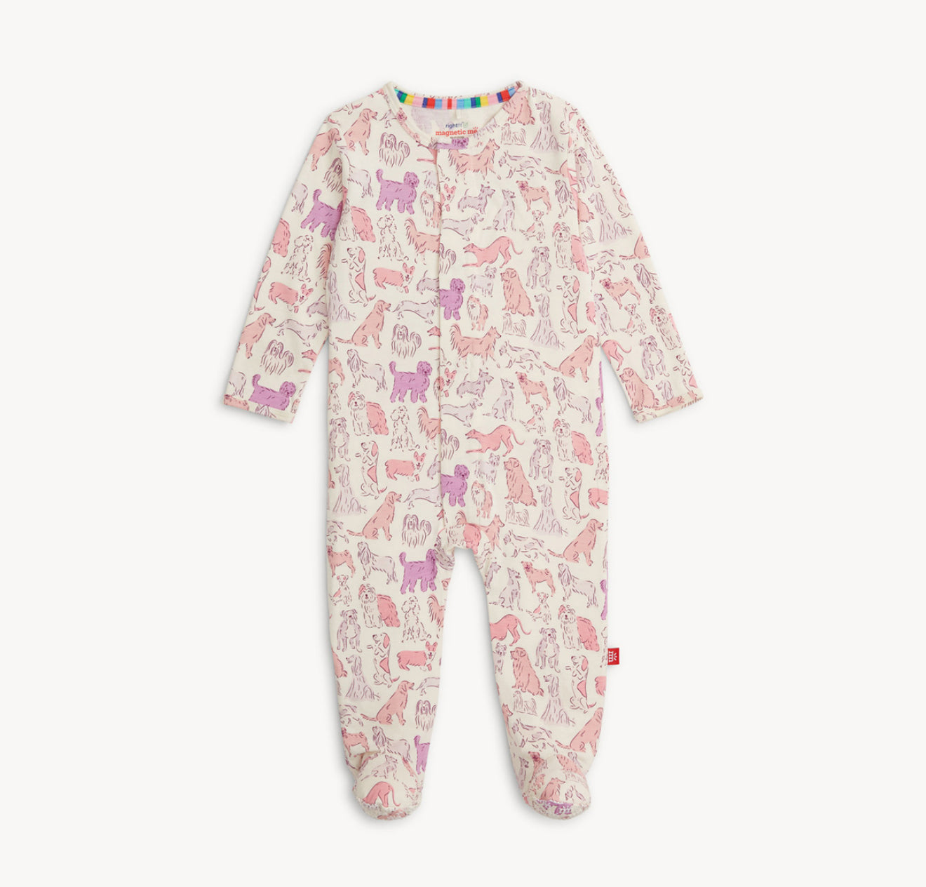 It’s A Paw-ty Pink Footie