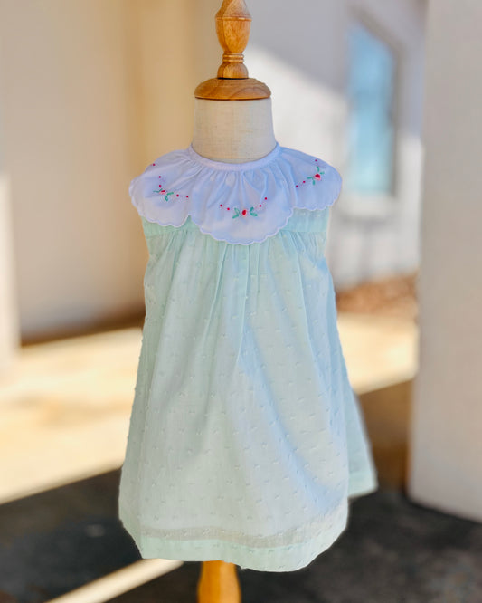 Mindy’s Dotted Mint Dress