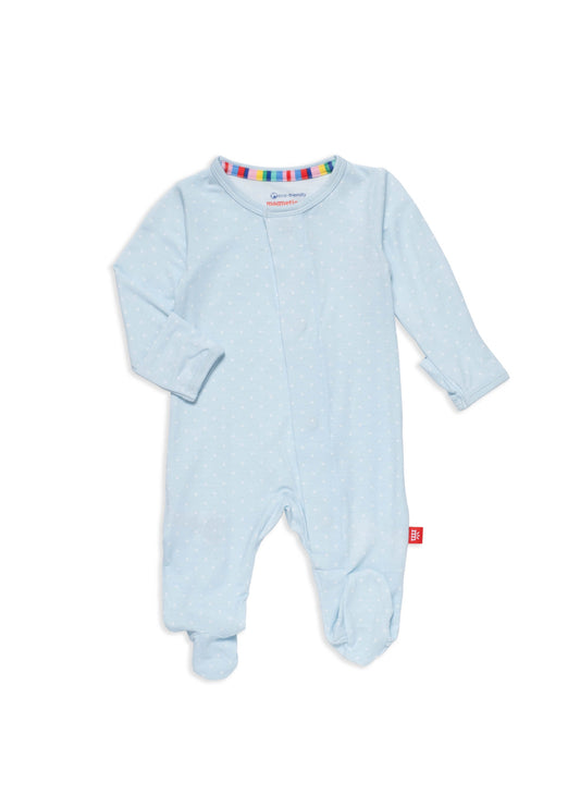 Magnetic Me Pin Dot Blue Footie