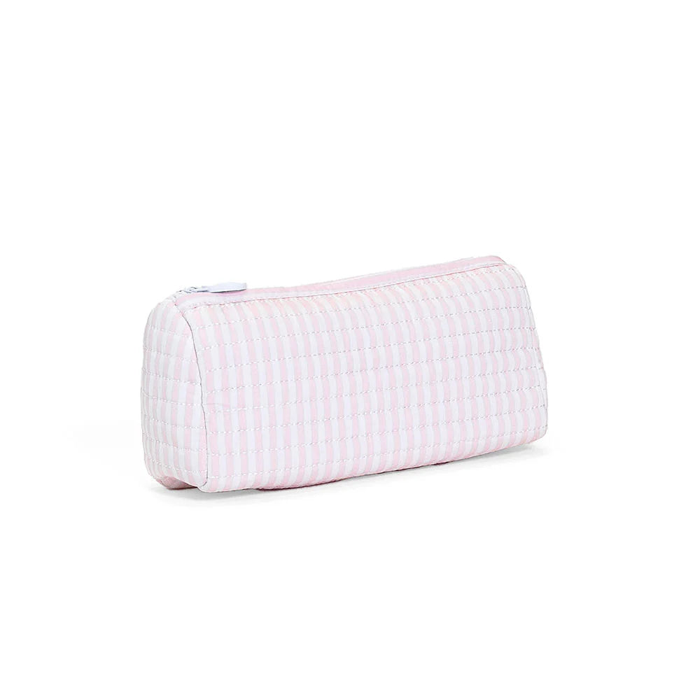 TRVl Pimlico Stripe Quilted Pochette Bag PNK