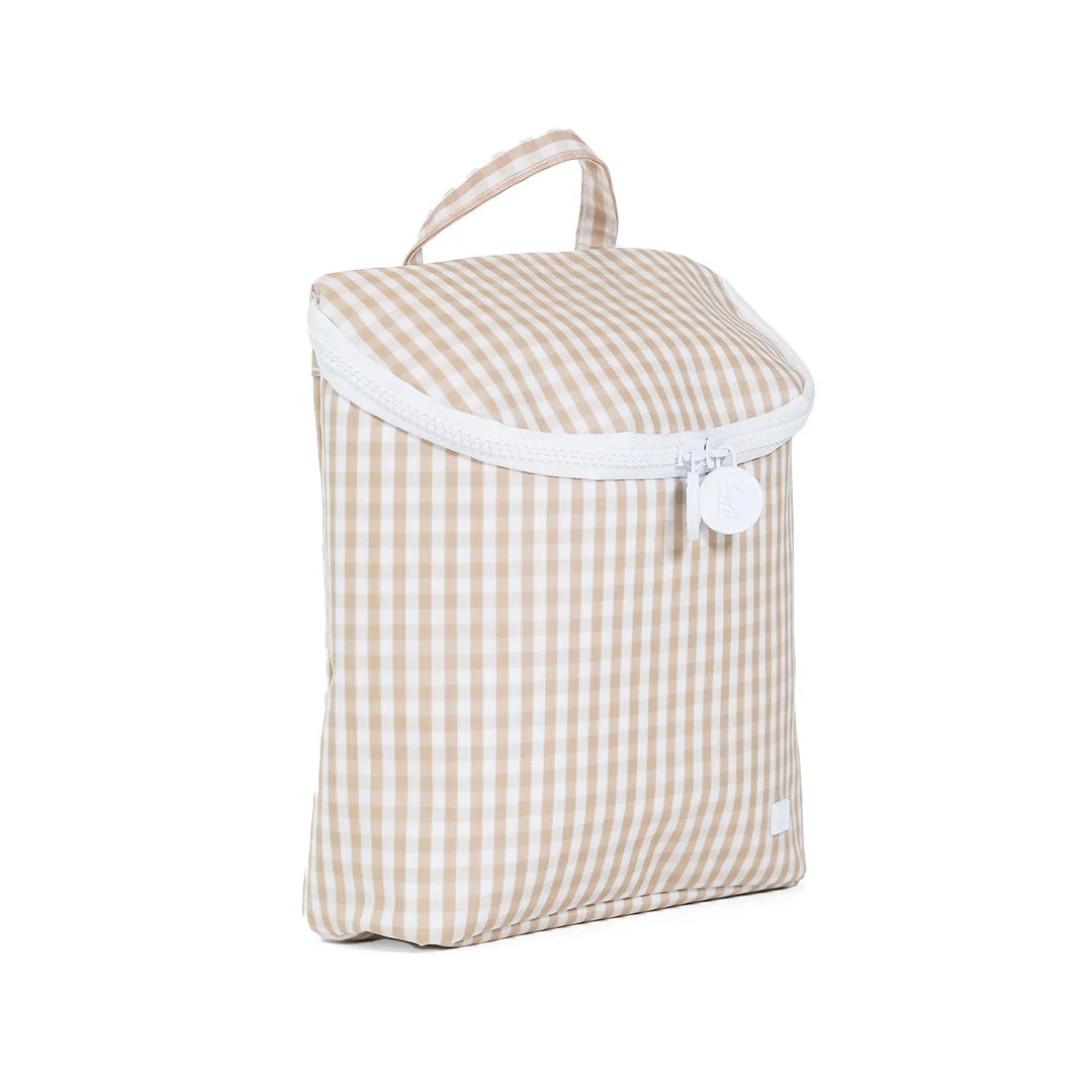 TRVL Tan Gingham Take Away Lunch