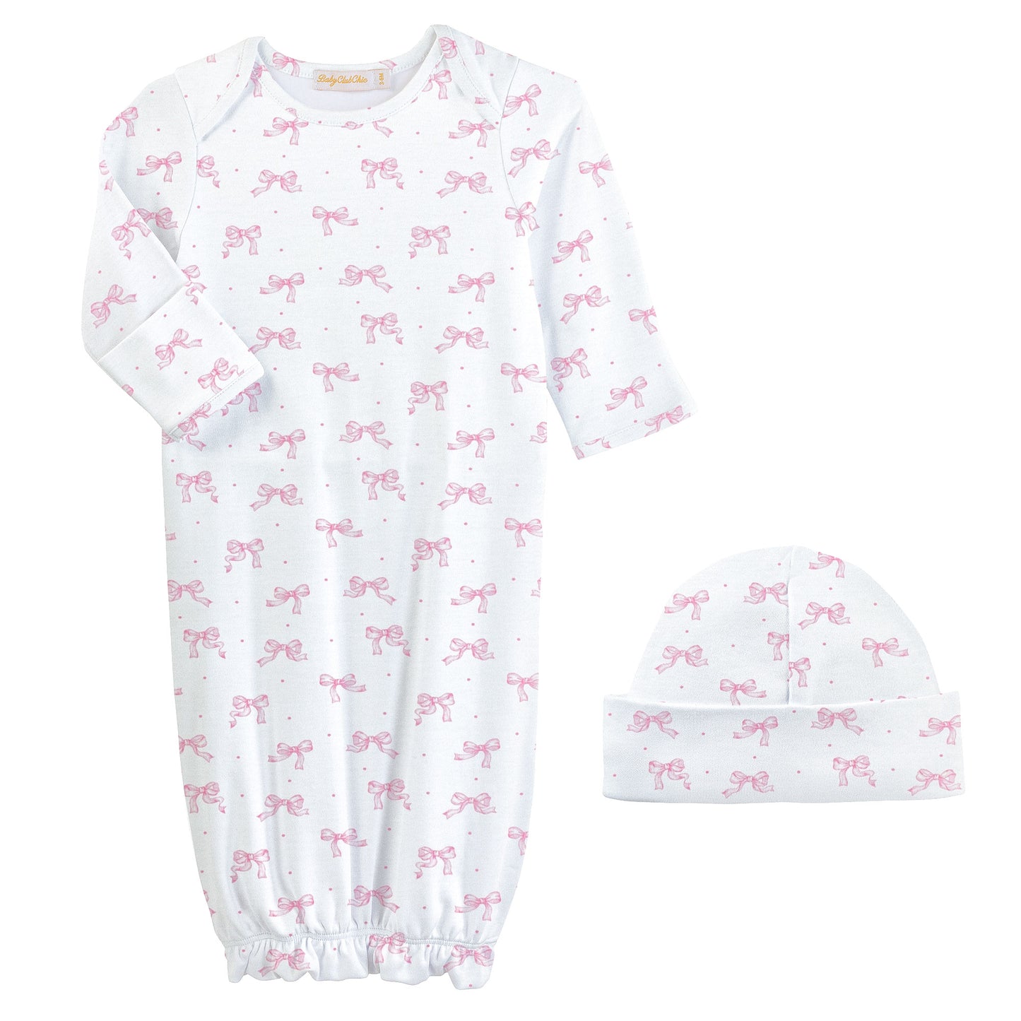 Tiny Pretty Bows Gown & Hat