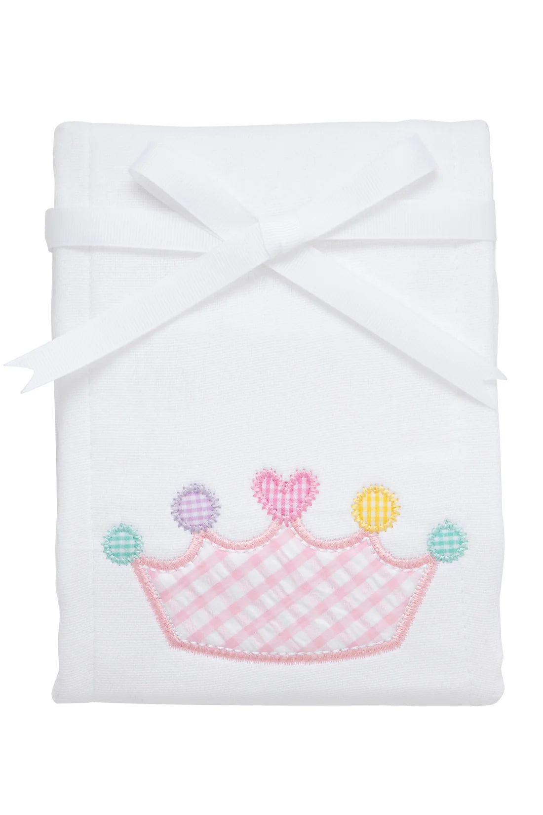 Princess Crown Burp Cloth