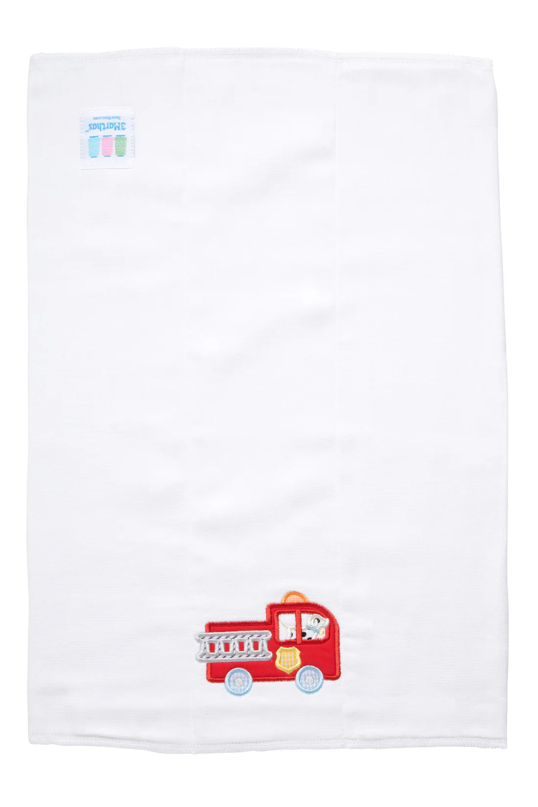 Fire Truck Burp Cloth