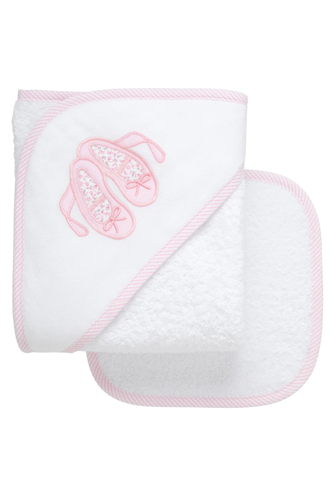 Ballet Hooded Towel with washcloth