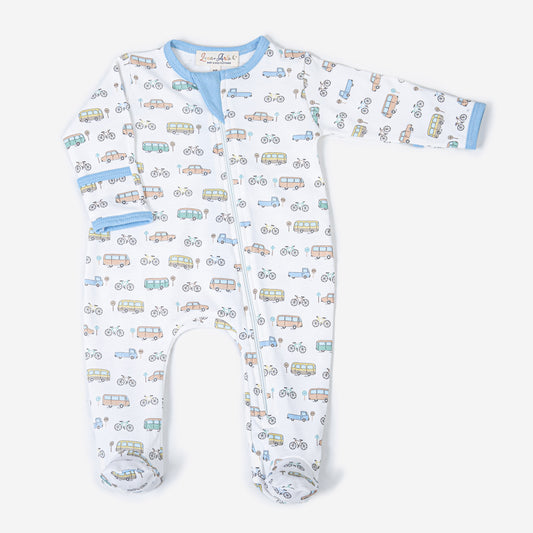 On the Move Zipper Footie