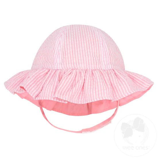 Pink Reversible Sun Hat