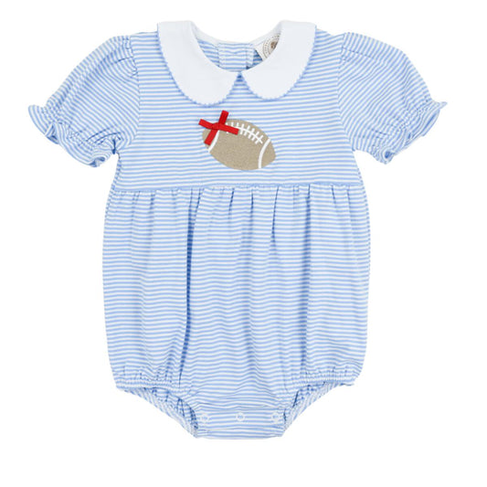 Game Day Blue Stripe Bubble