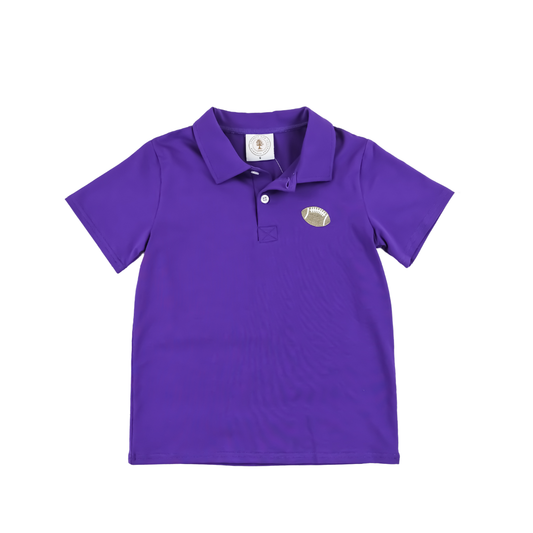 Game Day Purple Polo
