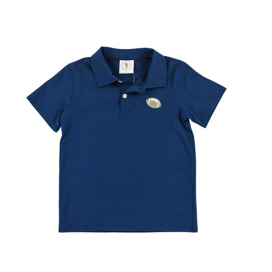 Game Day Navy Polo