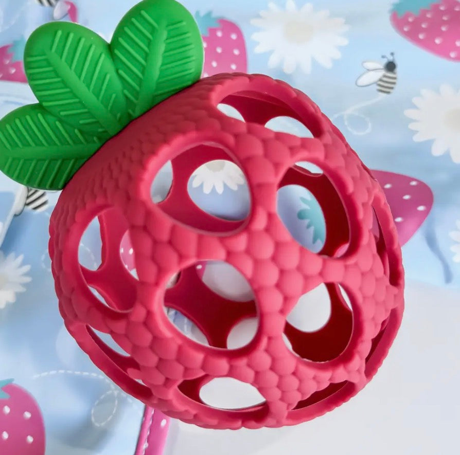 Strawberry Patch Teether