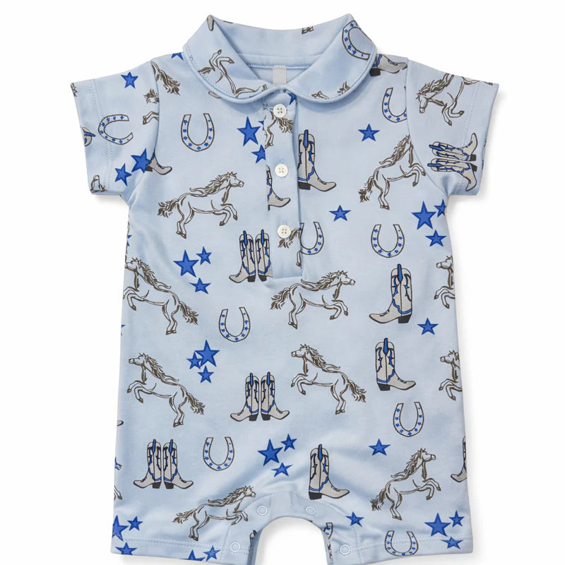 Headed West Boys Romper