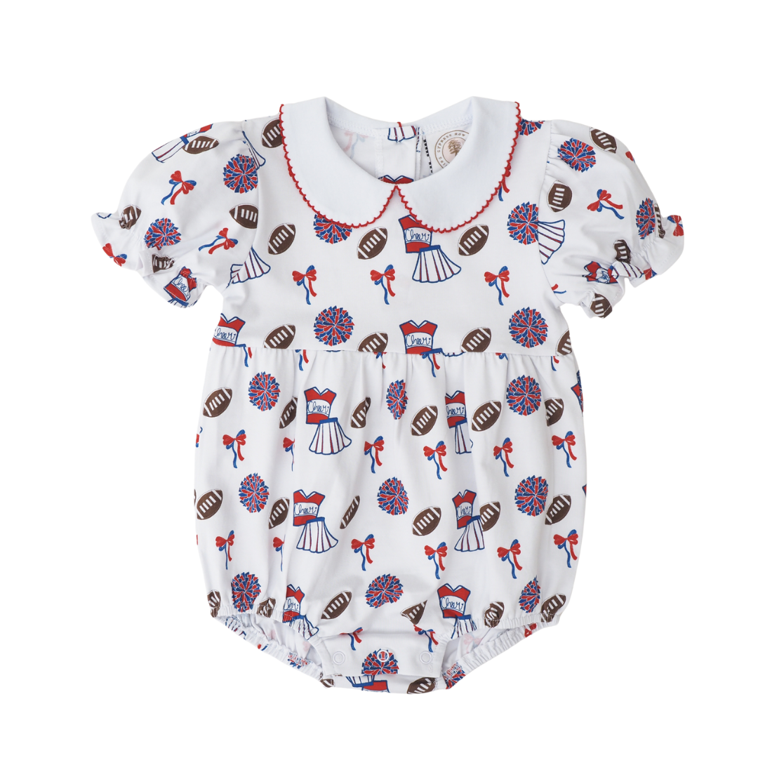 Blue/Red Varsity Collins Bubble