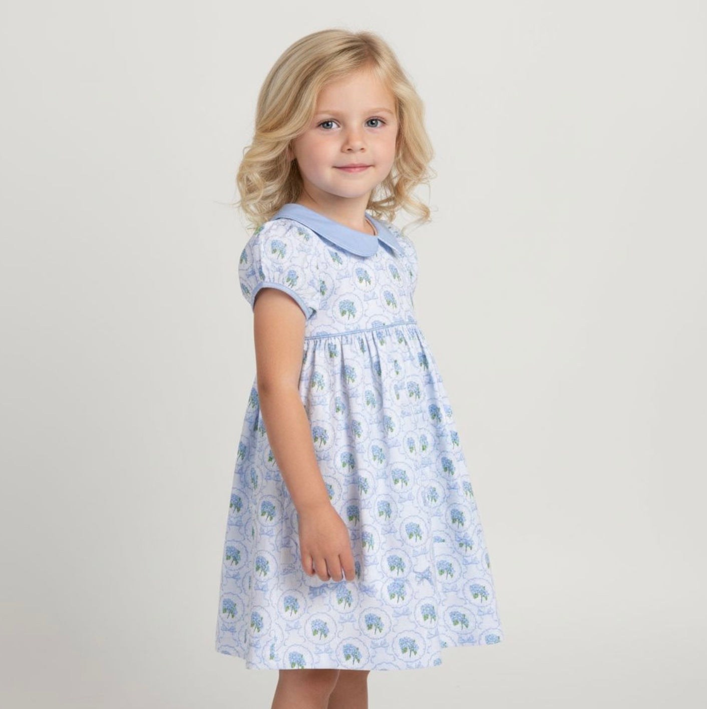 Molly Hydrangea Dress