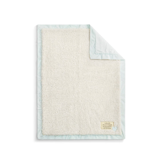 Wrapped in Prayer Blanket - Blue