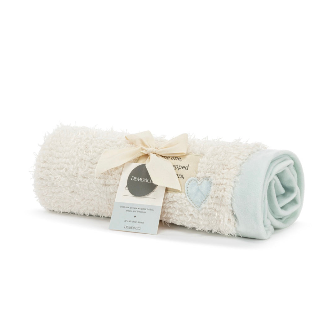 Wrapped in Prayer Blanket - Blue