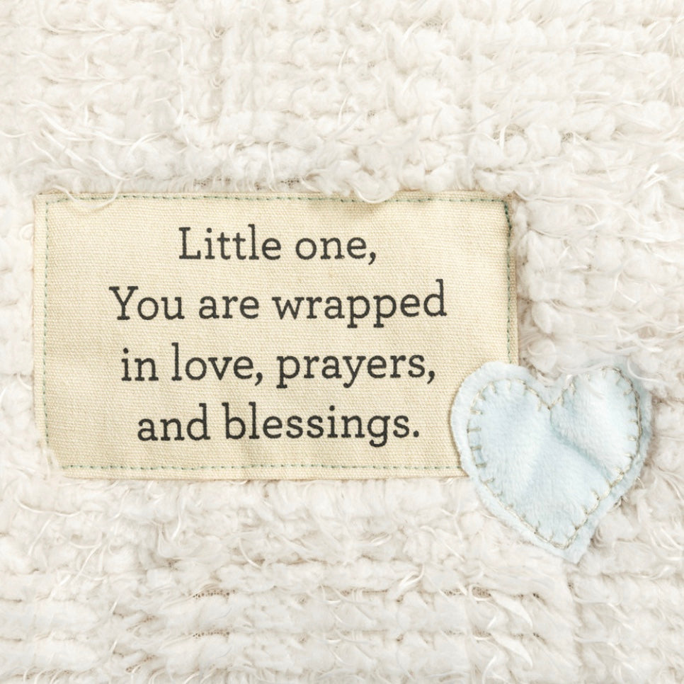Wrapped in Prayer Blanket - Blue