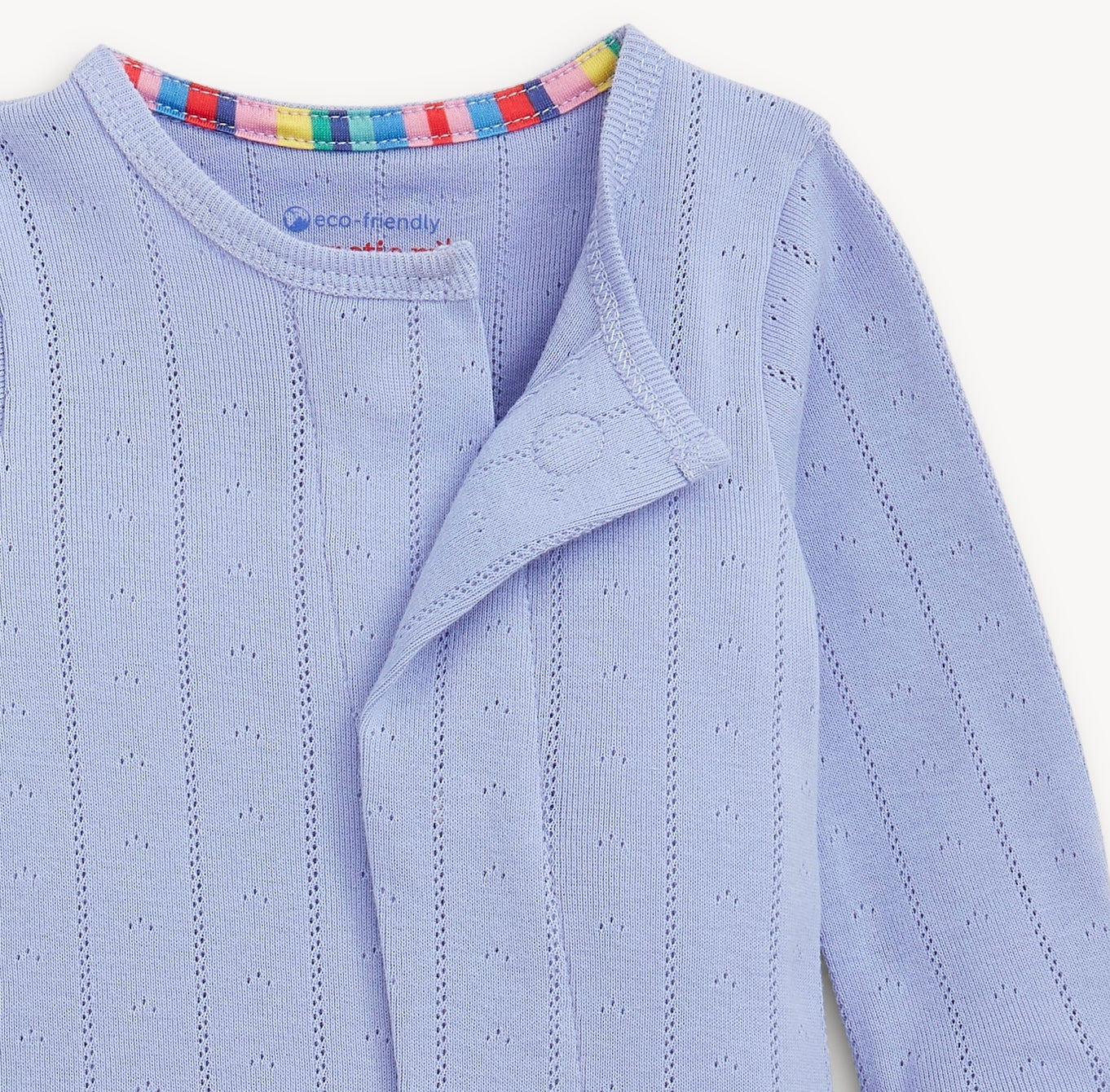 Wisteria Pointelle Footie